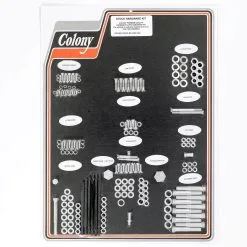 Colony #8302 CAD Complete Stock Hardware Kit - 1948 - 1957 Panhead - Cad Plated