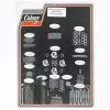 Colony #8301 CHR Complete Stock Hardware Kit - 1940 - 1947 Knucklehead - Chrome Plated 1 Colony #8301 CHR Complete Stock Hardware Kit - 1940 - 1947 Knucklehead - Chrome Plated -Motorcycle Wheel Screws Outlet Shop 001757 8301chr hd kncklhead