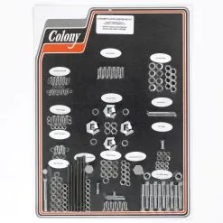 Colony #8301 CHR Complete Stock Hardware Kit - 1940 - 1947 Knucklehead - Chrome Plated