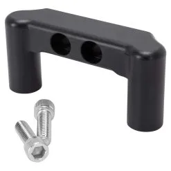Lowbrow Customs FiltroMax Big Twin Bracket - Black