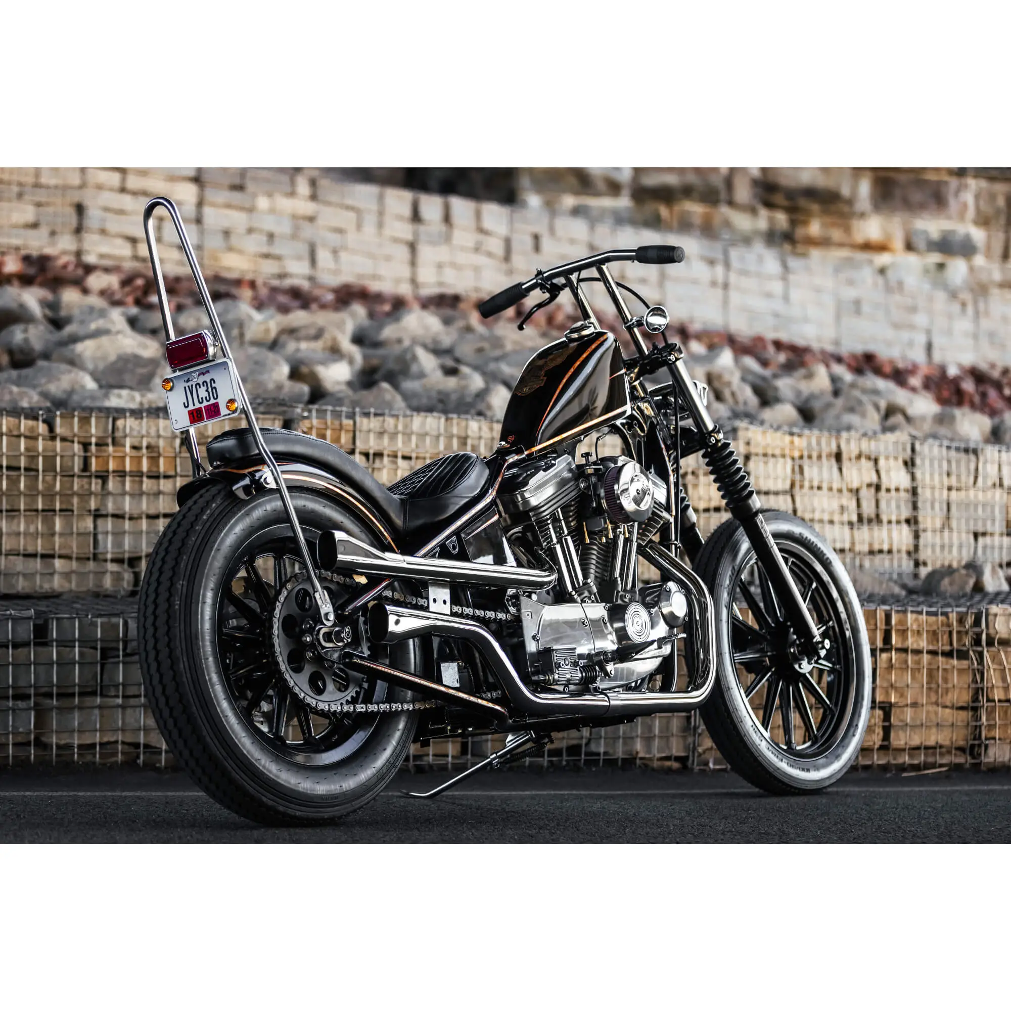 Lowbrow Customs Belt To Chain Conversion Kit Harley 883 Sportster 1995-2003 - Black Sprocket 11 Lowbrow Customs Belt To Chain Conversion Kit Harley 883 Sportster 1995-2003 - Black Sprocket - Image 9