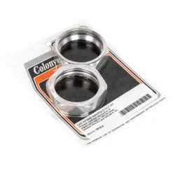 Colony #7614-2 Intake Manifold Nut Kit CAD Fits 1940-54 H-D OHV 74's / 1953-56 K And KH
