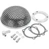 Cycle Standard Mesh Air Cleaner - Chrome - Harley-Davidson CV Carb Sportster And Big Twin 1 Cycle Standard Mesh Air Cleaner - Chrome - Harley-Davidson CV Carb Sportster And Big Twin -Motorcycle Wheel Screws Outlet Shop 006952 cycle standard mesh air cleaner chrome cv 1 1