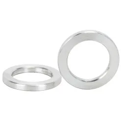 Lowbrow Customs 3/4 Inch ID X 1/8 Inch Long Aluminum Motorcycle Wheel Axle Spacers - Pair -Motorcycle Wheel Screws Outlet Shop 008298 lowbrow customs 3 4x1 8 aluminum wheel axle spacers 3