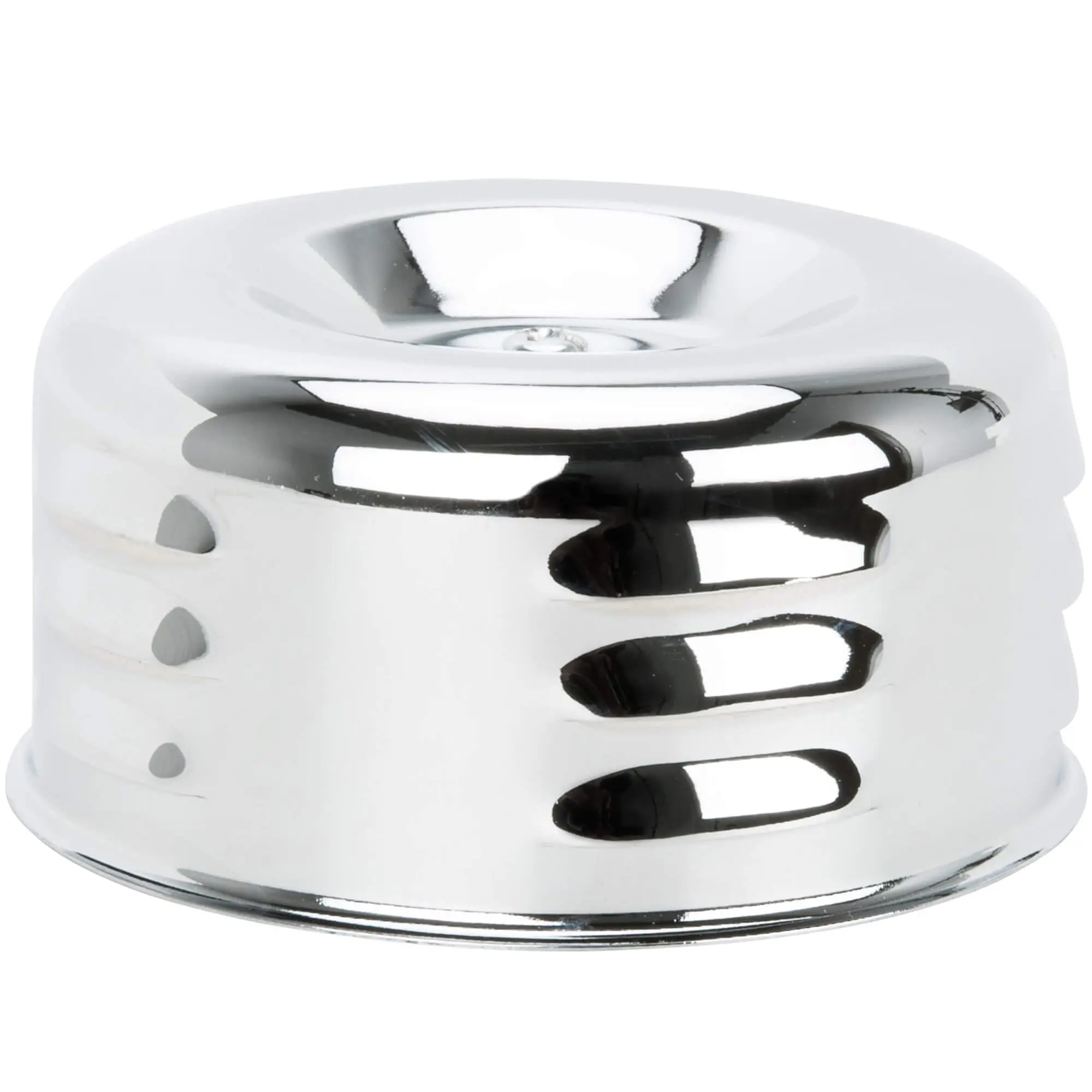 Lowbrow Customs Louvered Air Cleaner For S&S Super E / G Carburetors - Chrome 4 Lowbrow Customs Louvered Air Cleaner For S&S Super E / G Carburetors - Chrome - Image 2