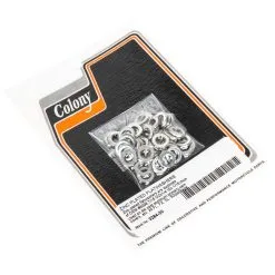 Colony #3284-50 Zinc Plated Flat Washers Harley-Davidson FL FX XL OEM # 6099