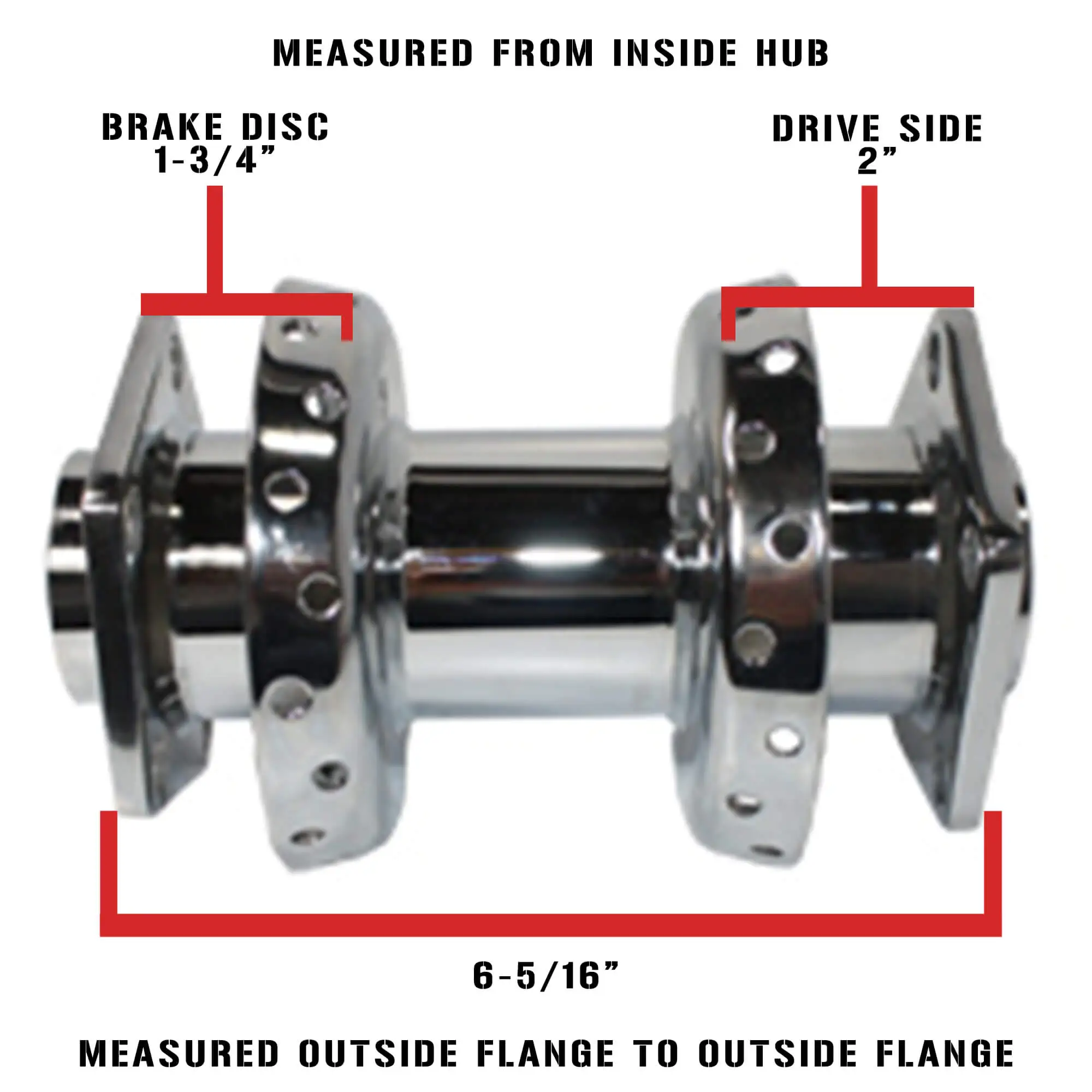 Mid-USA 16 X 3.00 Chrome Complete Rear Wheel Fits All Harley-Davidson 1979-1999 11 Mid-USA 16 X 3.00 Chrome Complete Rear Wheel Fits All Harley-Davidson 1979-1999 - Image 9