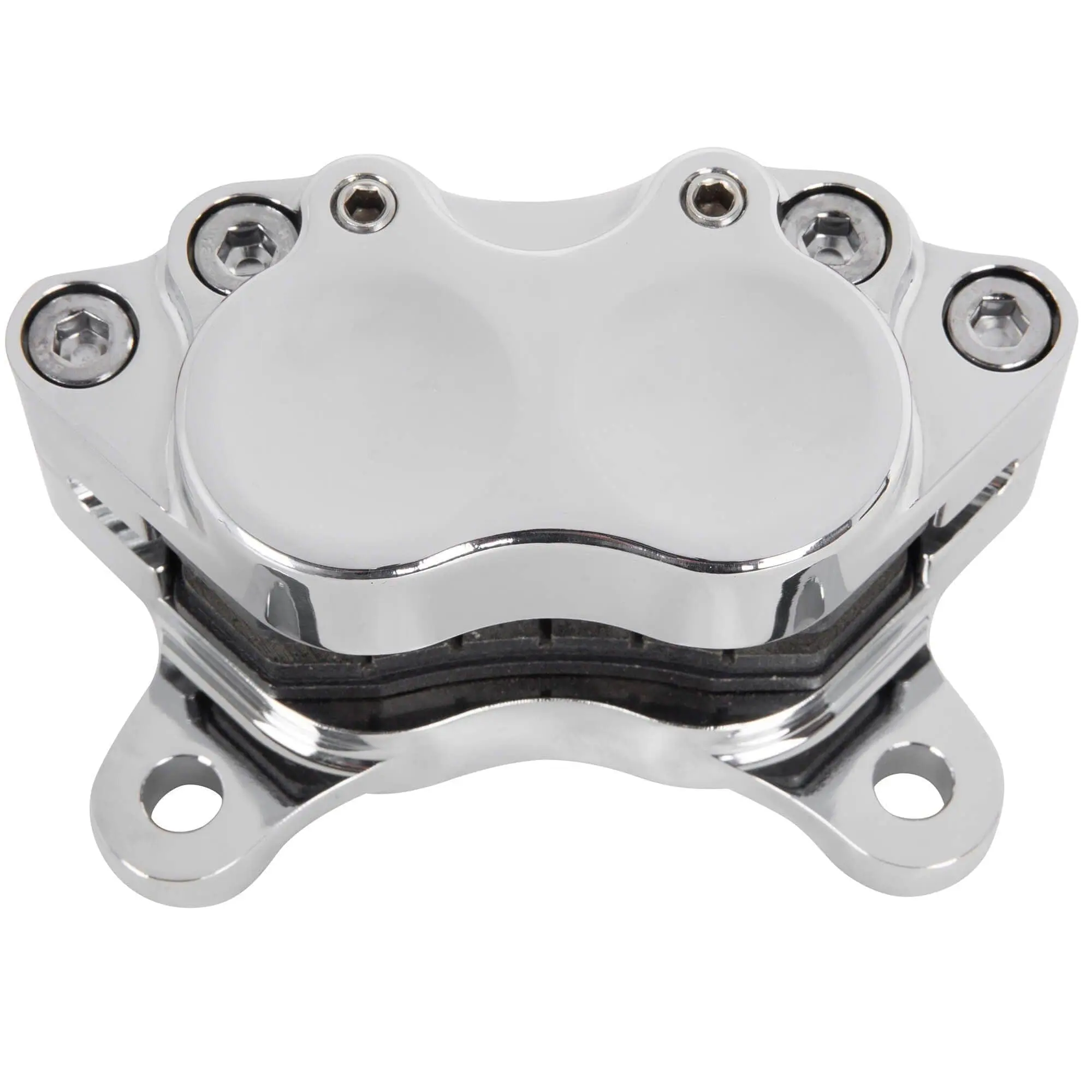 Mid-USA Four Piston Brake Caliper - Chrome 3 Mid-USA Four Piston Brake Caliper - Chrome