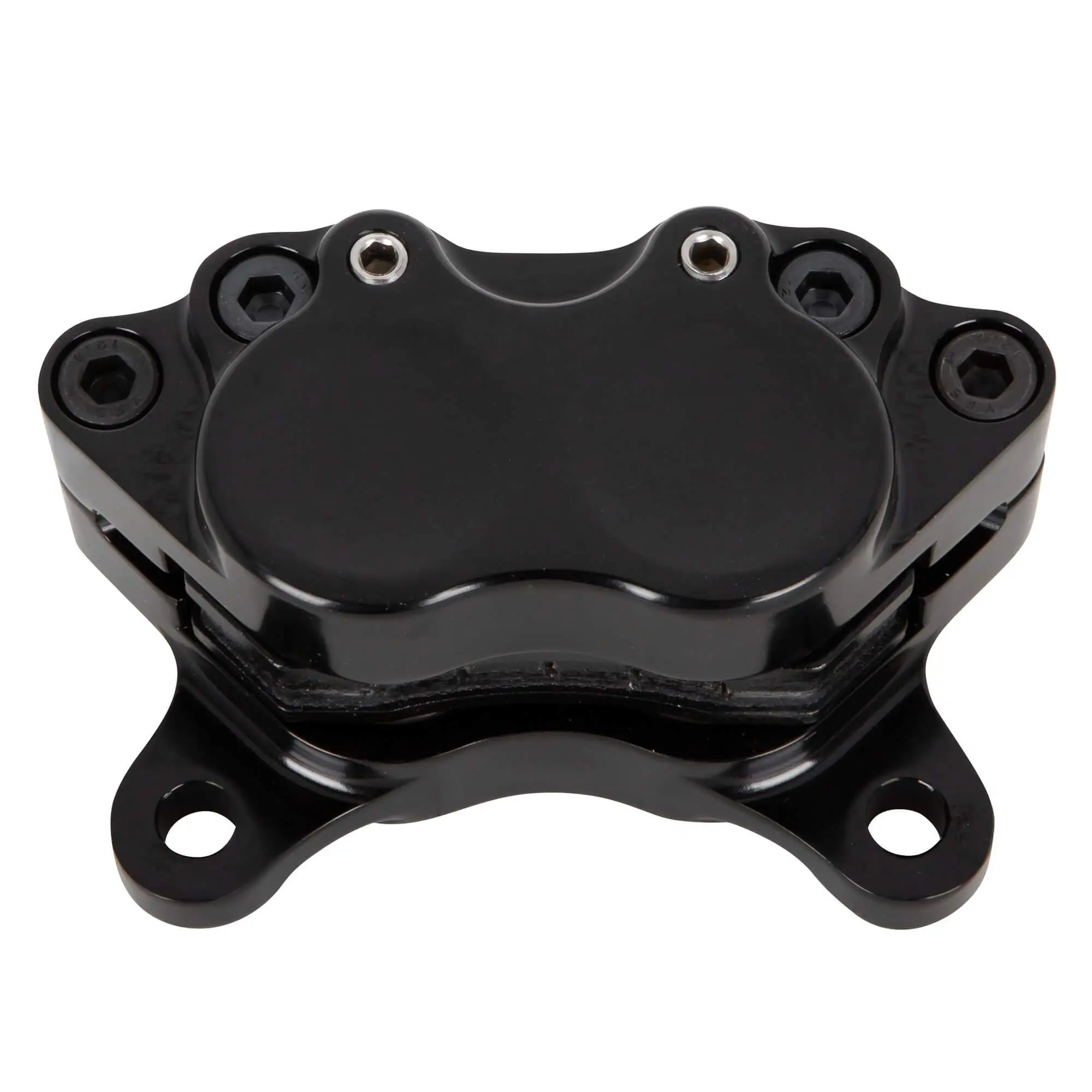Mid-USA Four Piston Brake Caliper - Black Anodized 3 Mid-USA Four Piston Brake Caliper - Black Anodized
