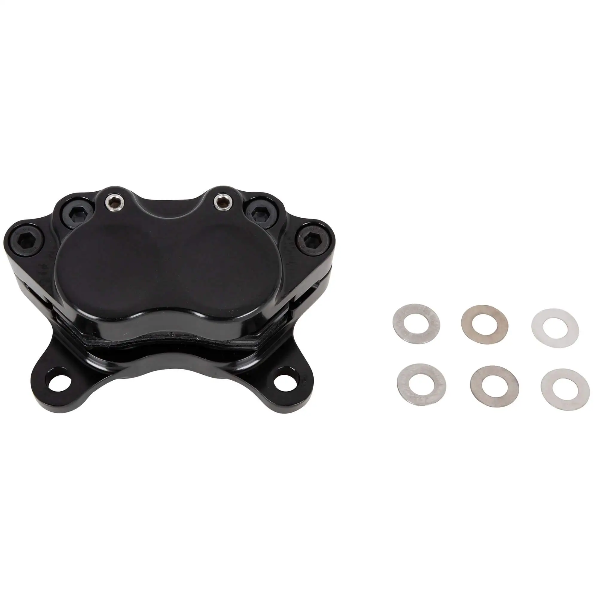 Mid-USA Four Piston Brake Caliper - Black Anodized 4 Mid-USA Four Piston Brake Caliper - Black Anodized - Image 2