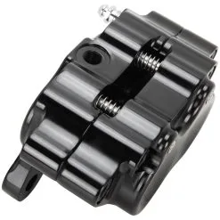 Mid-USA Four Piston Brake Caliper - Black Anodized 16 Mid-USA Four Piston Brake Caliper - Black Anodized -Motorcycle Wheel Screws Outlet Shop 010441 Mid USA Four Piston Brake Caliper Black Anodized 5