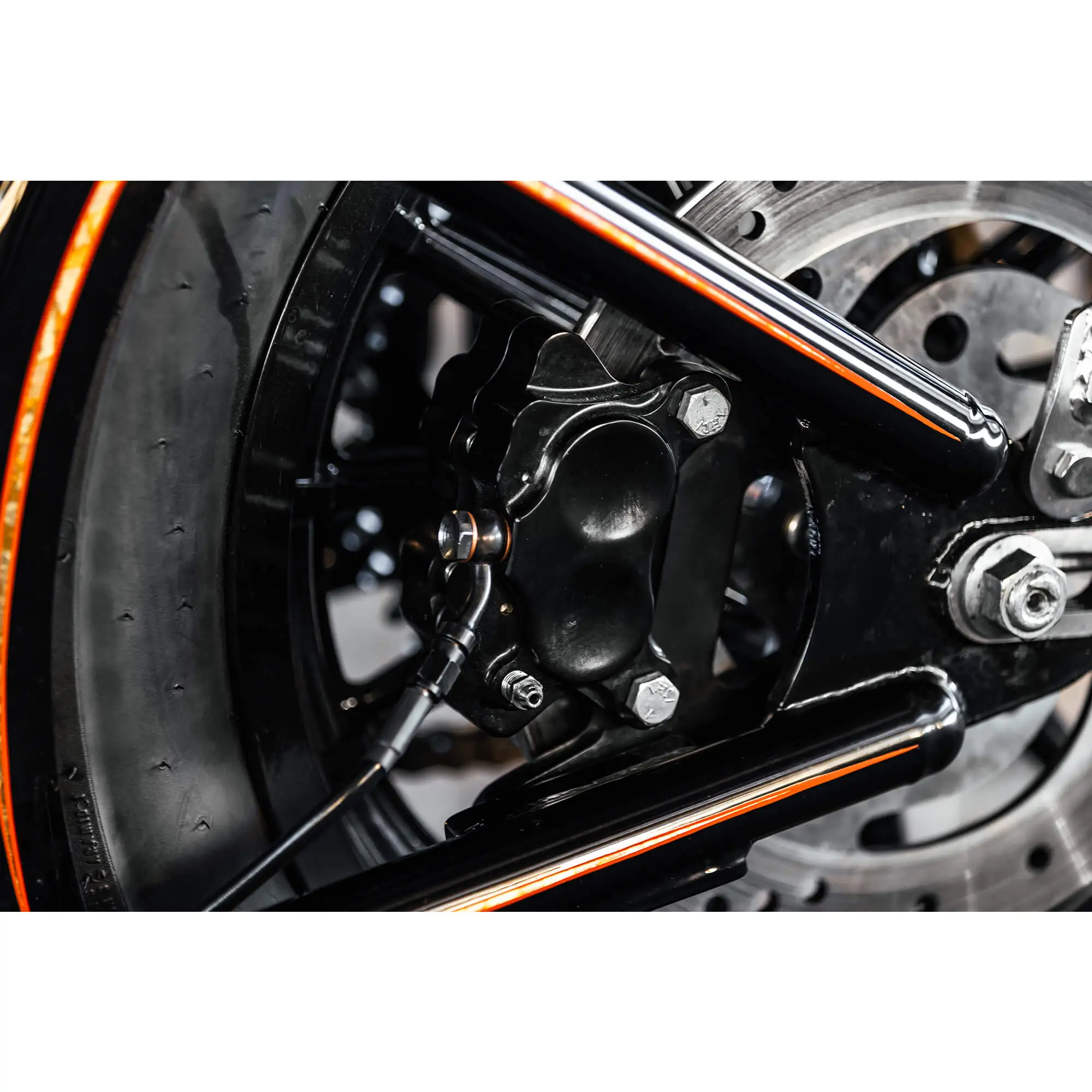 Mid-USA Four Piston Brake Caliper - Black Anodized 8 Mid-USA Four Piston Brake Caliper - Black Anodized - Image 6