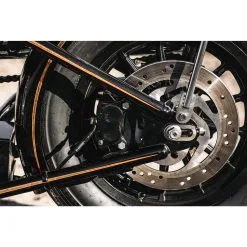 Mid-USA Four Piston Brake Caliper - Black Anodized 20 Mid-USA Four Piston Brake Caliper - Black Anodized -Motorcycle Wheel Screws Outlet Shop 010441 Mid USA FourPistonBrakeCaliper BlackAnodized 12