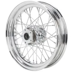 Mid-USA 16 X 3.00 Chrome Complete Front Wheel Harley-Davidson FLST 1984-1999