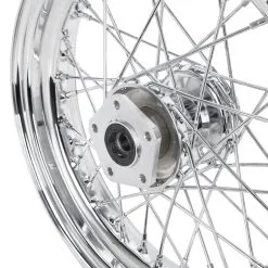 Mid-USA 16 X 3.00 Chrome Complete Front Wheel Harley-Davidson FLST 1984-1999 -Motorcycle Wheel Screws Outlet Shop 010710 mid usa 16x3 chrome complete front wheel harley davidson flst 1984 99 2