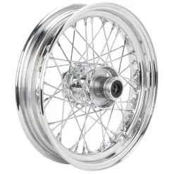 Mid-USA 16 X 3.00 Chrome Complete Front Wheel Harley-Davidson FLST 1984-1999 -Motorcycle Wheel Screws Outlet Shop 010710 mid usa 16x3 chrome complete front wheel harley davidson flst 1984 99 5