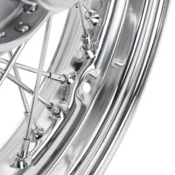 Mid-USA 16 X 3.00 Chrome Complete Front Wheel Harley-Davidson FLST 1984-1999 -Motorcycle Wheel Screws Outlet Shop 010710 mid usa 16x3 chrome complete front wheel harley davidson flst 1984 99 7