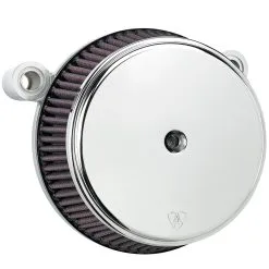 Arlen Ness Big Sucker Stage 1 Air Filter Kit - Chrome - 1999-2017 Harley-Davidson Twin Cam