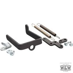 Bates Linkert 3-Bolt Carb Throttle Conversion Kit 1936-39 Harley-Davidson Knucklehead And All Flatheads