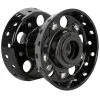 Mullins Chain Drive Richmond Spool Hub - Black -Motorcycle Wheel Screws Outlet Shop 011356 Mullins Chain Drive Richmond Spool Hub Black 1