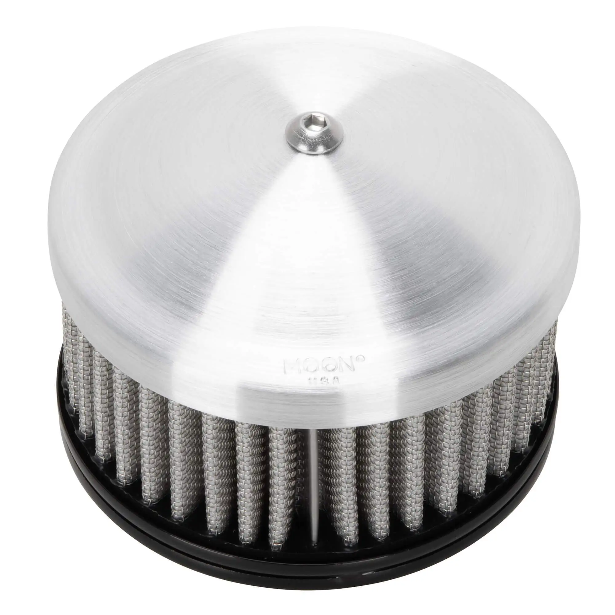 Mooneyes MOON Spun Aluminum Air Cleaner For CV Or S&S Super E/G Carburetors 4 Mooneyes MOON Spun Aluminum Air Cleaner For CV Or S&S Super E/G Carburetors - Image 2