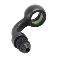 Goodridge 90 Degree 3/8 Inch/10mm Banjo Fitting - Ebony -Motorcycle Wheel Screws Outlet Shop 012022 Goodridge 90 Degree 3 8in 10mm Banjo Fitting Ebony 4