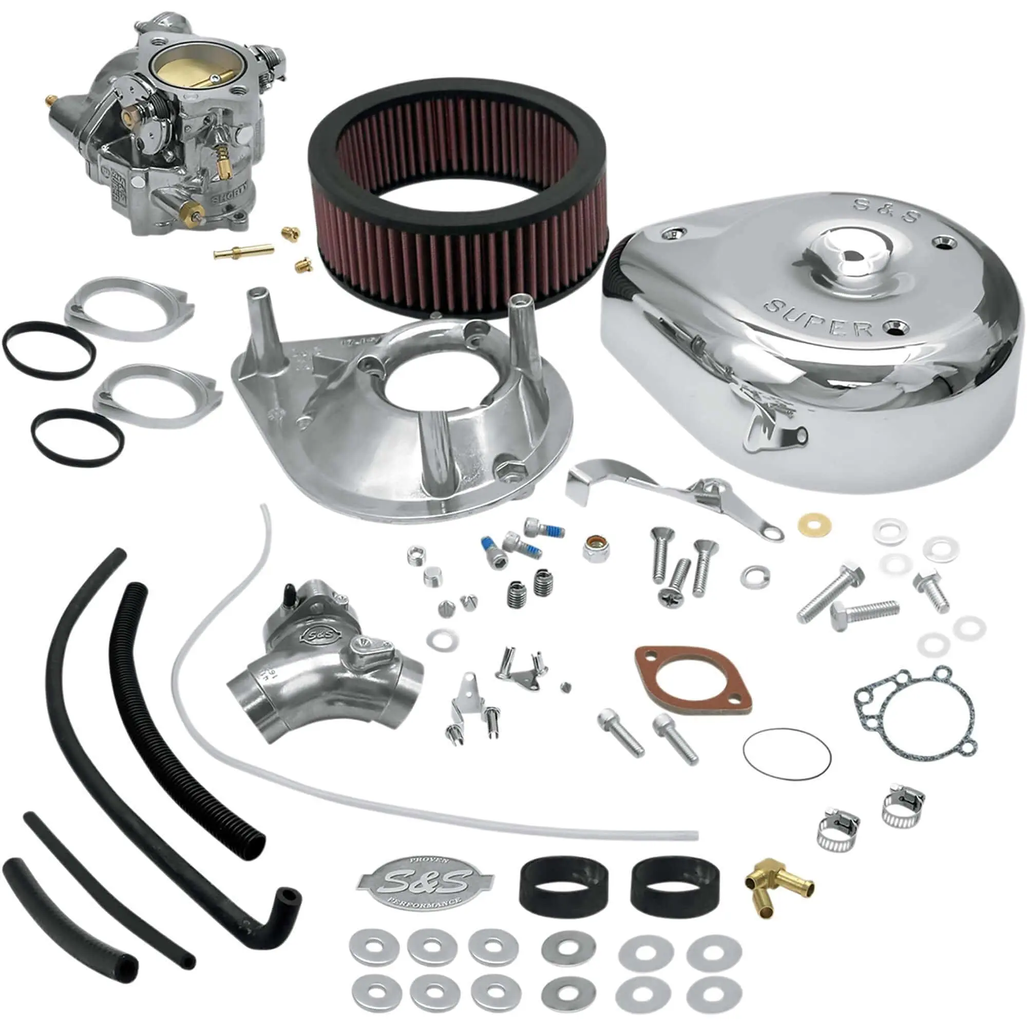 S&S Cycle Super E Carburetor Kit 1984-91 Harley-Davidson Big Twin 3 S&S Cycle Super E Carburetor Kit 1984-91 Harley-Davidson Big Twin