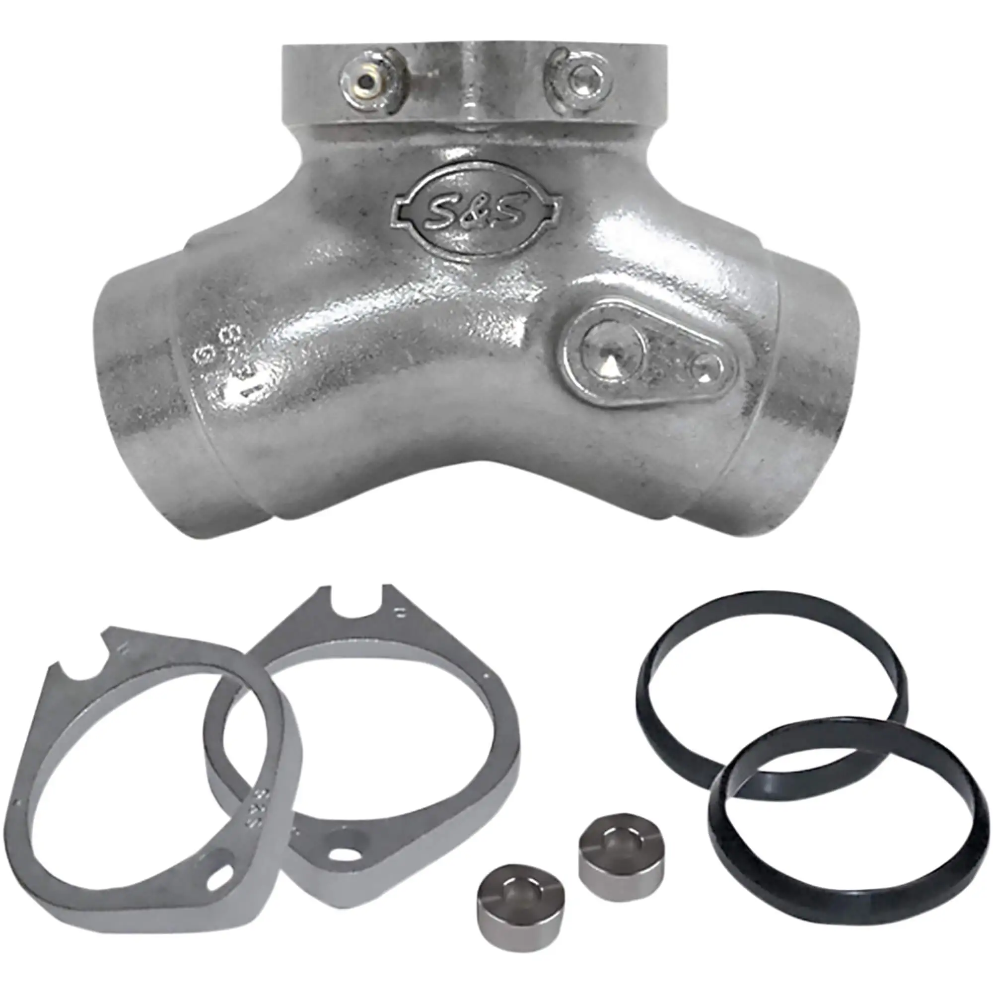 S&S Cycle Super E Manifold Conversion Kit For 80" Harley-Davidson Evolution 3 S&S Cycle Super E Manifold Conversion Kit For 80" Harley-Davidson Evolution