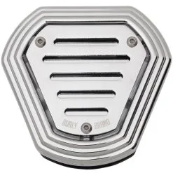 Burly Brand Hex Air Cleaner - Chrome - 2008-16 Harley-Davidson FLH 16-17 Softails 16-17 FXDLS