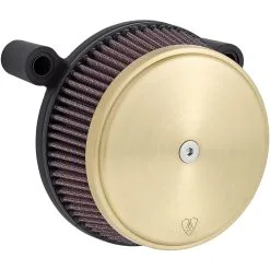 Arlen Ness Big Sucker Stage 1 Air Filter Kit - Brass - 1988-2020 Harley-Davidson XL
