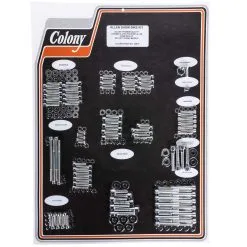 Colony #1028-P Complete Show Bike Kit Chrome Polished Allen 2017-Up Harley-Davidson Touring Models