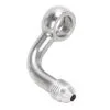 Goodridge 90 Degree 3/8 Inch/10mm Banjo Fitting - Stainless Steel -Motorcycle Wheel Screws Outlet Shop 012769 Goodridge 90 Degree 3 8in 10mm Banjo Fitting Stainless Steel 1