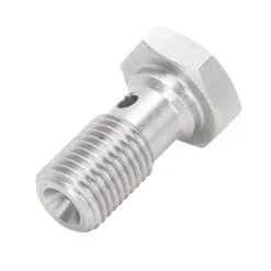 Goodridge 3/8-24 Inch Single Banjo Bolt - Stainless Steel 8 Goodridge 3/8-24 Inch Single Banjo Bolt - Stainless Steel -Motorcycle Wheel Screws Outlet Shop 012772 Goodridge 3 8 24in Single Banjo Bolt Stainless Steel 3