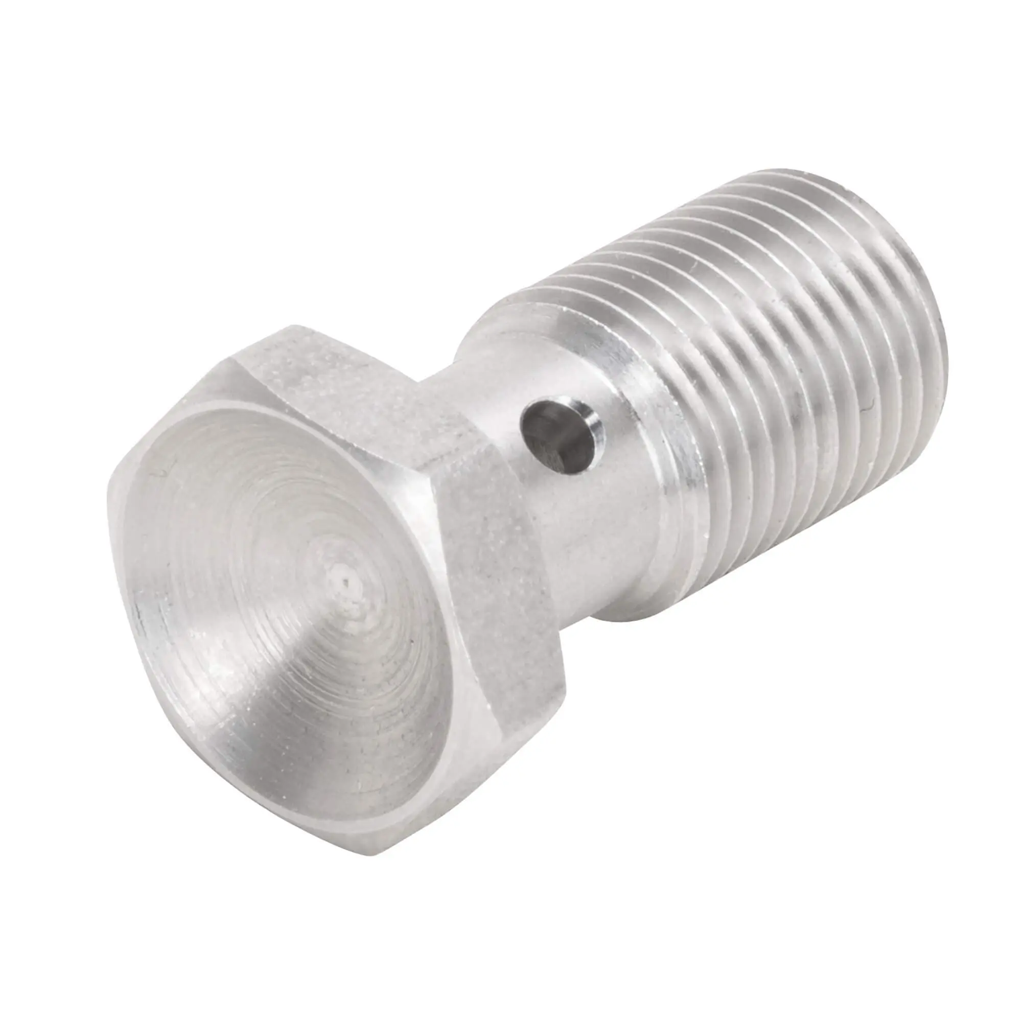 Goodridge 7/16-24 Inch Single Banjo Bolt - Stainless Steel 6 Goodridge 7/16-24 Inch Single Banjo Bolt - Stainless Steel - Image 4