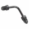 Goodridge Short 90 Degree Tube Adapter - Ebony -Motorcycle Wheel Screws Outlet Shop 012776 Goodridge Short 90 Degree Tube Adapter Ebony 1