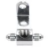 Goodridge 1/8 Inch NPT Universal Rear Junction Block With Brake Light Switch Mount - Chrome -Motorcycle Wheel Screws Outlet Shop 012794 Goodridge 1 8in NPT Universal Rear Junction Block with Brake Light Switch Mount Chrome 1