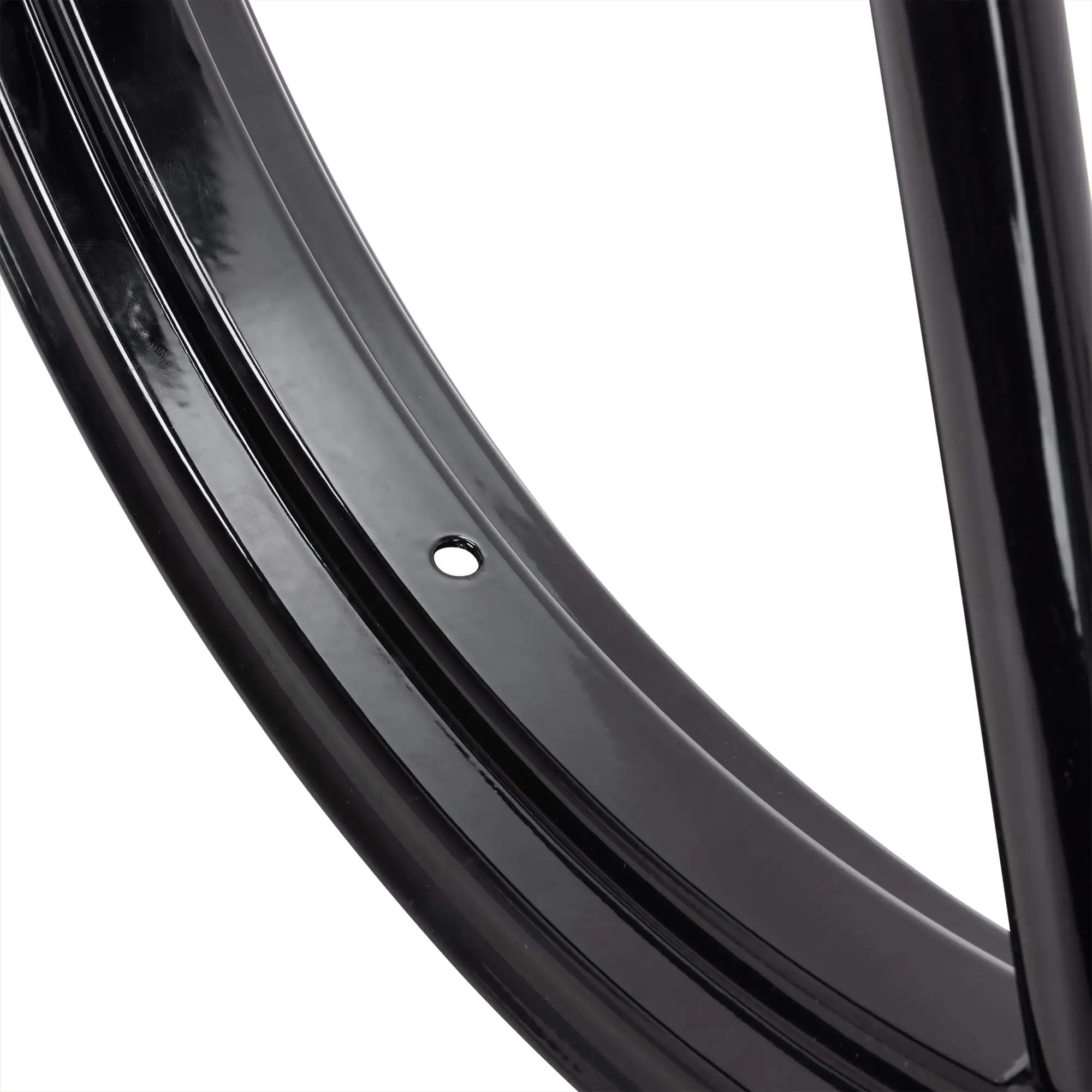 Led Sled Customs Round Spoke Invader 21 X 2.15 Wide Flange Front Wheel - Gloss Black 8 Led Sled Customs Round Spoke Invader 21 X 2.15 Wide Flange Front Wheel - Gloss Black - Image 6