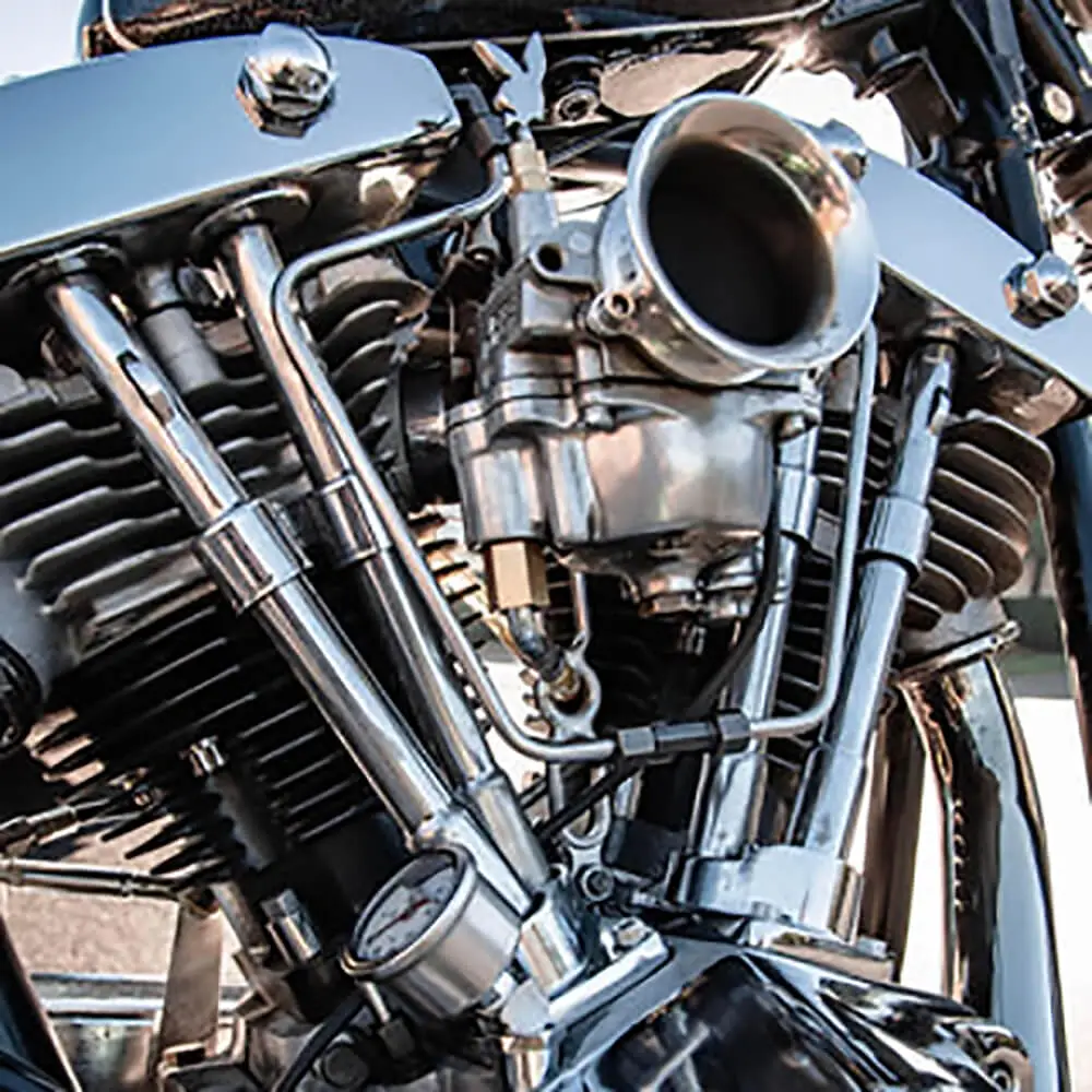 Old-STF Cycle Shovelhead Aluminum Carburetor Intake Support Bracket 10 Old-STF Cycle Shovelhead Aluminum Carburetor Intake Support Bracket - Image 8