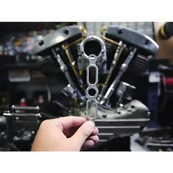 Old-STF Cycle Shovelhead Aluminum Carburetor Intake Support Bracket 17 Old-STF Cycle Shovelhead Aluminum Carburetor Intake Support Bracket -Motorcycle Wheel Screws Outlet Shop 013852 OLD STF SHOVELHEAD CARBURETOR INTAKE SUPPORT BRACKET ALUMINUM 2