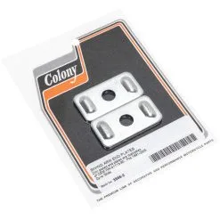 Colony #3596-2 Swing Arm End Plates 1991-2005 Harley-Davidson Dyna