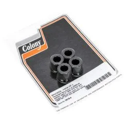 Colony #3618-4 Reproduction Parkerized Spacers Harley-Davidson OEM 36869-48 - 4 Pack