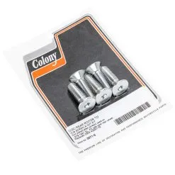 Colony #3671-5 Disc Rotor Allen Screw And Nut Kit - Zinc Plated - 1979-1991 XL FX (Cast Wheel)