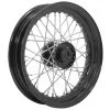 Mid-USA 16 X 3 Black Antique Style Front Spool Wheel