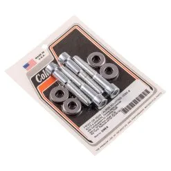Colony #2088-8 Front Or Rear Caliper Mounting Bolts Chrome Allen Harley Big Twins