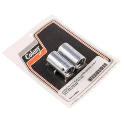 Colony #2448-2 Chrome Axle Adjuster Covers Harley Sportster 05-up