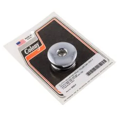 Colony #2936-2 Clutch Adjusting Hole Filler Cap Chrome Allen Style Harley XLH 1985-1990