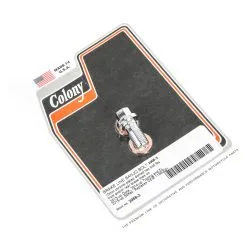 Colony #2968-3 Brake Banjo Bolt 10mm Chrome Hex OEM 11600001 Harley Dyna Touring XL Softail