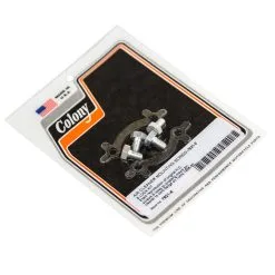 Colony #7821-6 Air Cleaner Mounting Screw & Lock Kit Fits 1956-65 H-D Big Twins