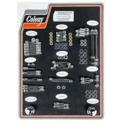 Colony #7919 Complete Show Bike Kit Chrome Acorn Hardware Harley 86-90 Sportster