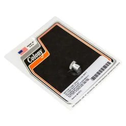 Colony #8117-1 Motor Case Drain Plug / Oil Pump Body Plug CAD Plated OEM 453-11 Or 700 Fits Big Twin Case 1911-70 / Oil Pump Body 1968-84